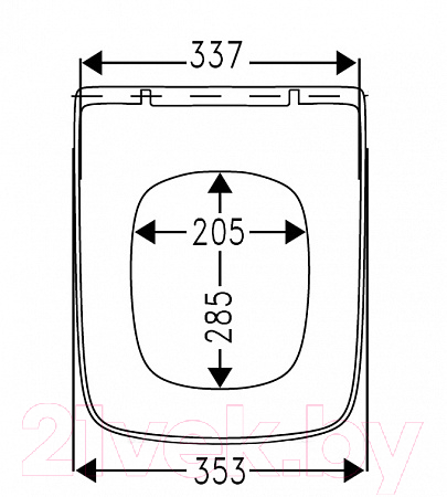 Унитаз подвесной с инсталляцией Roca The Gap Clean Rim A34647L000