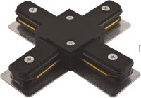 Коннектор для шинопровода JAZZway PTR CX-BL / 5010871 (черный) - 