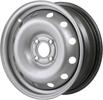 

Штампованный диск, 14003-S AM 14x5.5" 4x100мм DIA 58.5мм ET 35мм Сильвер