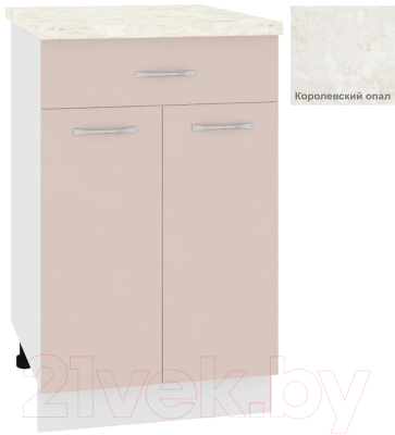

Шкаф-стол кухонный Кортекс-мебель, Корнелия Лира НШ50р1ш