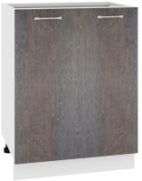 Шкаф-стол кухонный Кортекс-мебель Корнелия Лира НШ60р без столешницы (береза) - 
