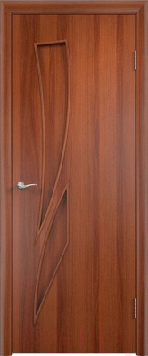 Дверь межкомнатная Тип-С С2 ДГ(Ю) 60x200 (итальянский орех)