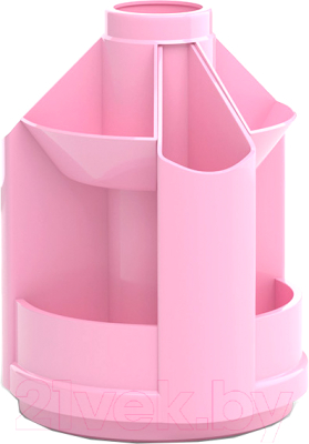 Органайзер настольный Erich Krause Mini Desk Pastel / 51470 (розовый)