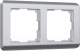 Рамка для выключателя Werkel W0022106 / a051266 (серебристый) - 