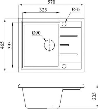 Купить Мойка кухонная AV Engineering Platinum AV765495PGR  
