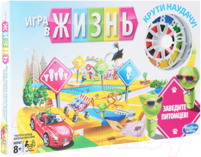 

Настольная игра Hasbro, Игра в жизнь / E4304121