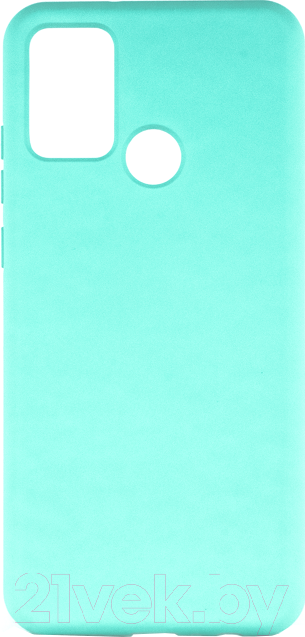 Чехол-накладка Case Cheap Liquid для Honor 9A (голубой) — фото 1