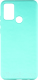 Чехол-накладка Case Cheap Liquid для Honor 9A (голубой) - 