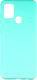 Чехол-накладка Case Cheap Liquid для Galaxy A21s (голубой) - 
