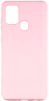 Чехол-накладка Case Cheap Liquid для Galaxy A21s (розовый) - 