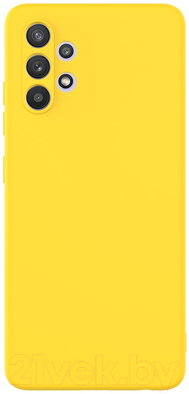 Чехол-накладка Case Cheap Liquid для Galaxy A32 5G (желтый) — фото 1