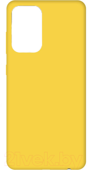 Чехол-накладка Case Cheap Liquid для Galaxy A52 (желтый) — фото 1
