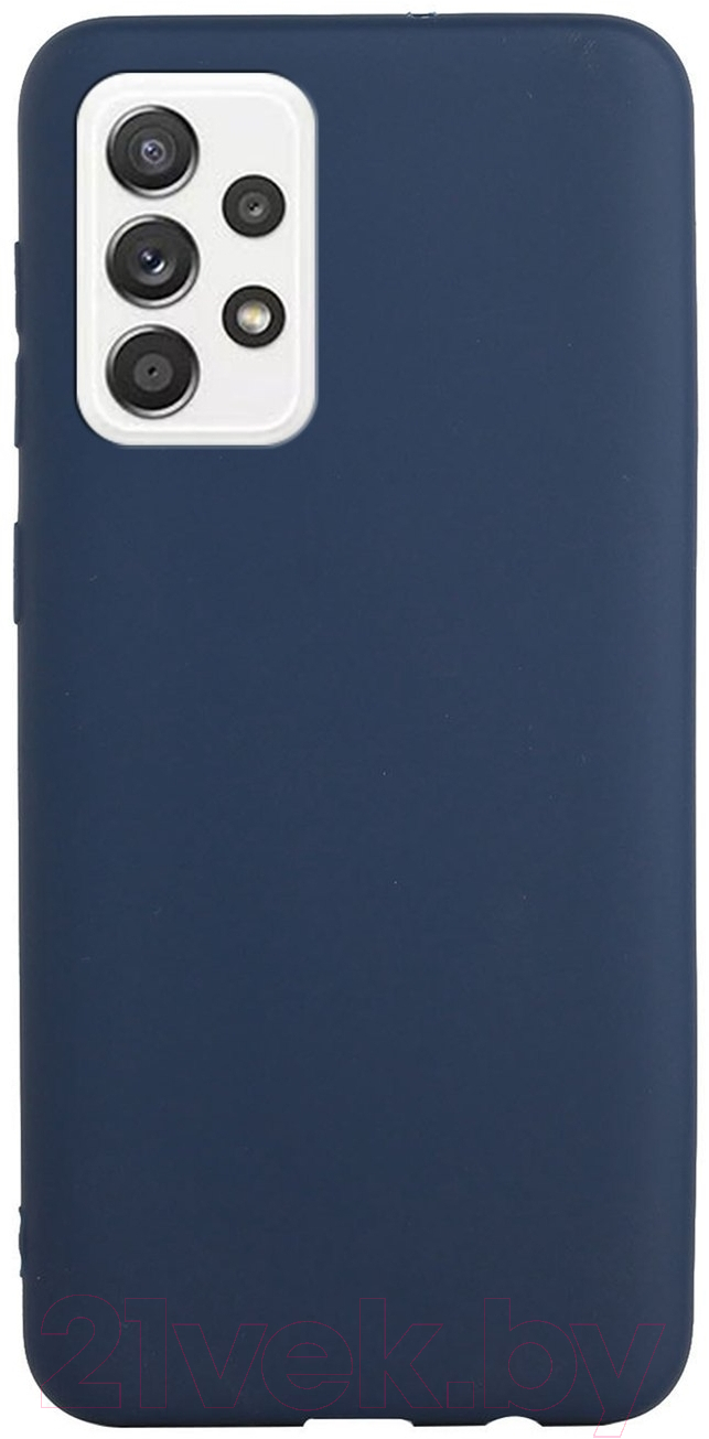 Чехол-накладка Case Cheap Liquid для Galaxy A52 (синий) — фото 2