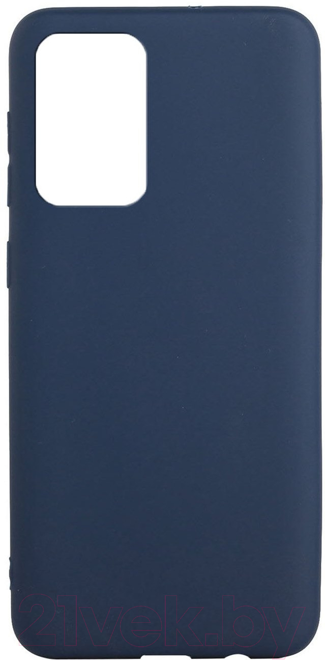 Чехол-накладка Case Cheap Liquid для Galaxy A52 (синий)