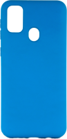 Чехол-накладка Case Cheap Liquid для Galaxy M21 (синий) - 