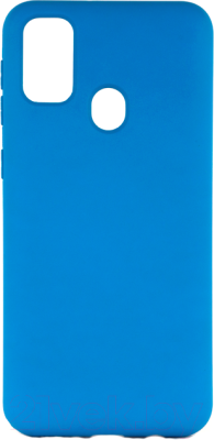 Чехол-накладка Case Cheap Liquid для Galaxy M21 (синий)