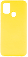 Чехол-накладка Case Cheap Liquid для Galaxy M31 (желтый) - 