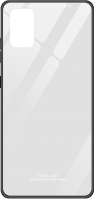 Чехол-накладка Case Glassy для Galaxy A51 (белый) - 