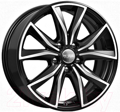 Литой диск K&K KC867 Qashqai 17x7" 5x114.3мм DIA 66.1мм ET 40мм Алмаз черный