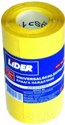 

Шлифлента LIDER, E051517