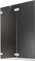 

Стеклянная шторка для ванны Radaway, Essenza Pro White PND II 130 L / 10102130-04-01L