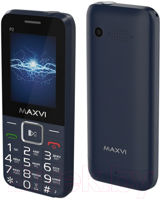 Мобильный телефон Maxvi P2 (синий)