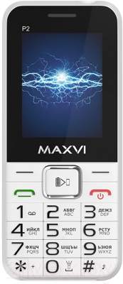 Мобильный телефон Maxvi P2 (белый)