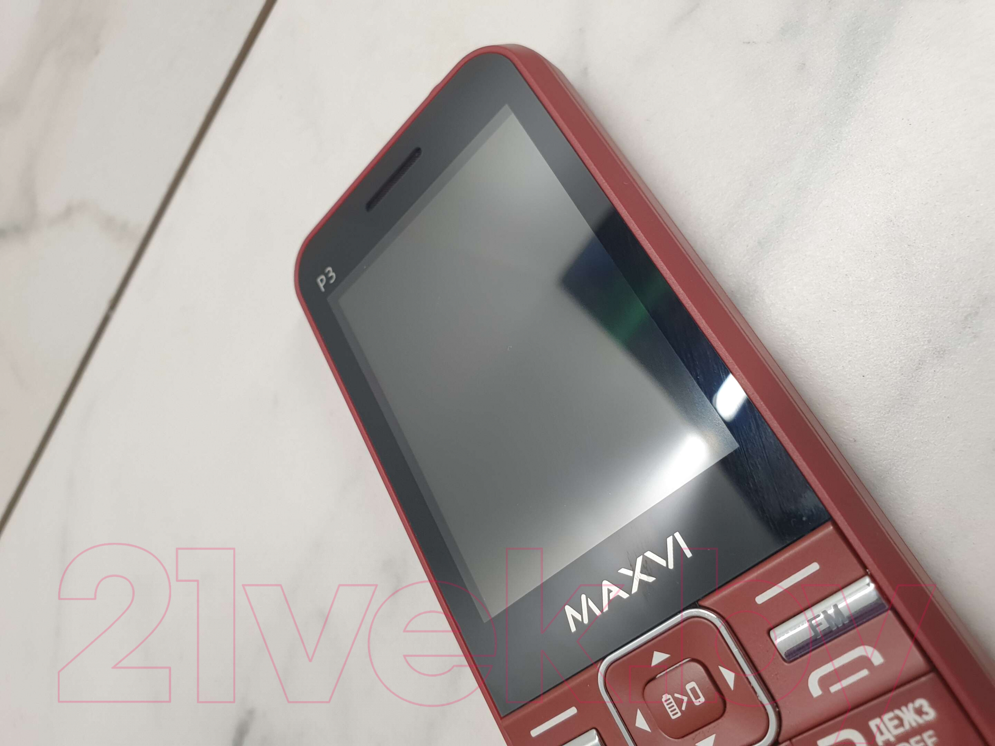 Maxvi P3 винный красный Мобильный телефон 2 SIM-карты купить в Минске,  Гомеле, Витебске, Могилеве, Бресте, Гродно