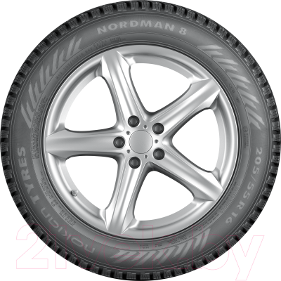 Зимняя шина Nokian Tyres Nordman 8 195/55R15 89T (шипы)