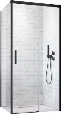 

Душевой уголок Radaway, Idea Black KDJ 140х100 / 387044-54-01R + 387052-54-01L