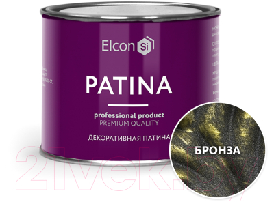 Краска Elcon Patina кузнечная до 150C (200г, бронзовый)