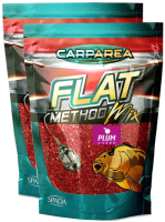 

Прикормка рыболовная Carparea, Карп Flat Method слива / FLM-02-21