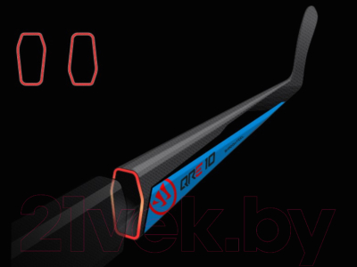 Клюшка хоккейная Warrior Covert Qre50 65 Grip Lie5 / QRE5065G-LFT (левая)