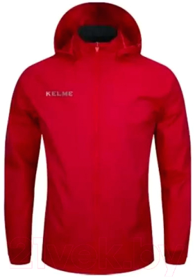 Ветровка детская Kelme Children's Raincoat / 3803241-600 (р-р 140, красный)