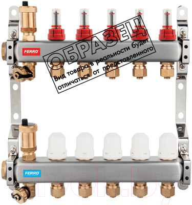 

Коллекторная группа отопления Ferro, SN-RZP09S
