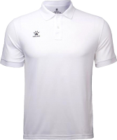 Футболка спортивная Kelme Polo Men / 3891064-100 (L, белый) - 