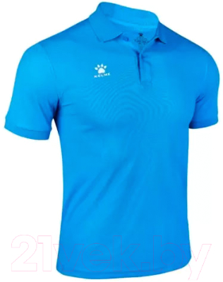 Футболка спортивная Kelme Polo Men / 3891064-906 (M, голубой)