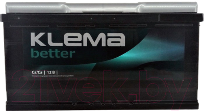Автомобильный аккумулятор Klema Better 6СТ-120(0) 1000A