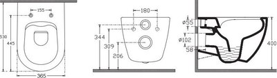 Купить Унитаз подвесной Isvea Infinity Clearim Plus 10NF02001  