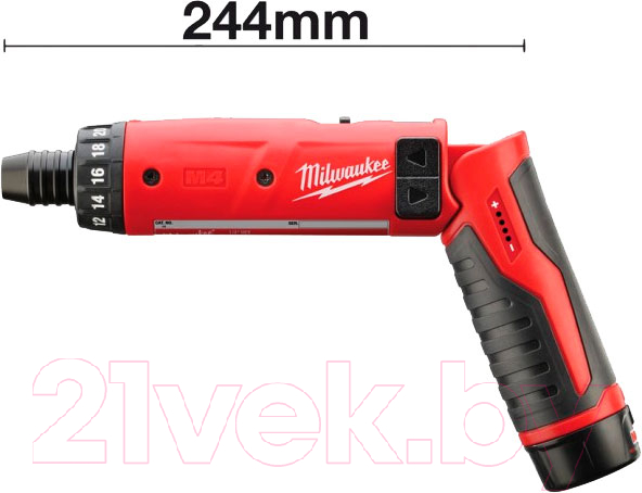 Электроотвертка Milwaukee M4 D-202B / 4933440475