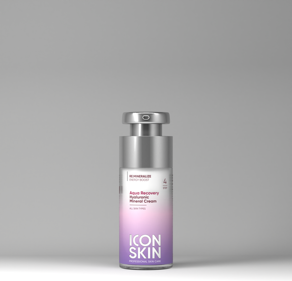 Крем для лица Icon Skin Aqua Recovery увлажняющий минеральный с гиалуроновой кислотой (30мл)
