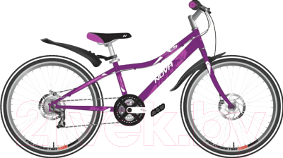 

Велосипед Novatrack, 24 24SH6SV.ALICE.10PR21