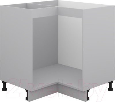 Купить Шкаф-стол кухонный Кортекс-мебель Корнелия Лира НШУ без столешницы угловой  