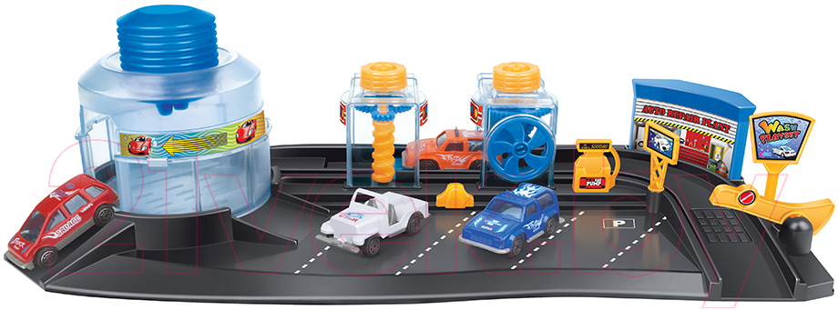 Автосервис игрушечный Qunxing Toys Автомойка / P6788A