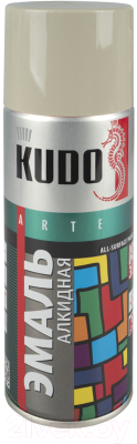 Эмаль Kudo Универсальная / KU-1017 (520мл, светло-серый)