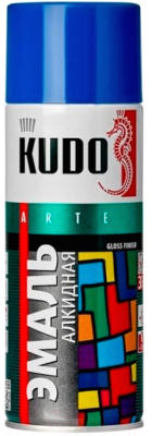 Эмаль Kudo Универсальная / KU-1011 (520мл, синий)