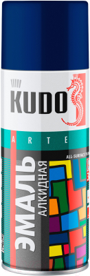 Эмаль Kudo Универсальная / KU-10113 (520мл, темно-синий)