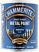 Краска Hammerite Гладкая (750мл, синий) - 