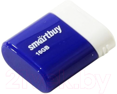 Usb flash накопитель SmartBuy Lara Blue 16Gb (SB16GBLARA-B)
