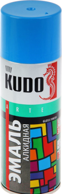 Эмаль Kudo универсальная / KU-1010 (520мл, голубой)